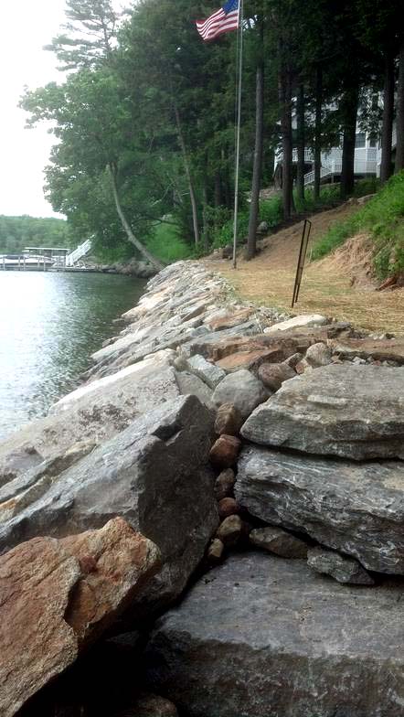 shoreline erosion control image